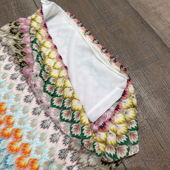 Missoni Multicolor Crochet Knit Wide-Leg Palazzo Pants NWT - Picture 6 of 8